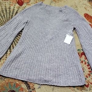 LC Laceup Swing Pullover Sweater